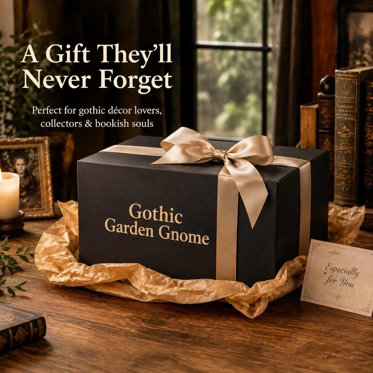 šLast Day 50% OFF - Gothic Garden Gnome