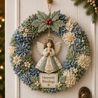 49% Off Last Day - BUY 3 GET 1 FREE🔥🎄 3D Fabric Poke Wreath DIY Kit With Tutorial & Guide Included
