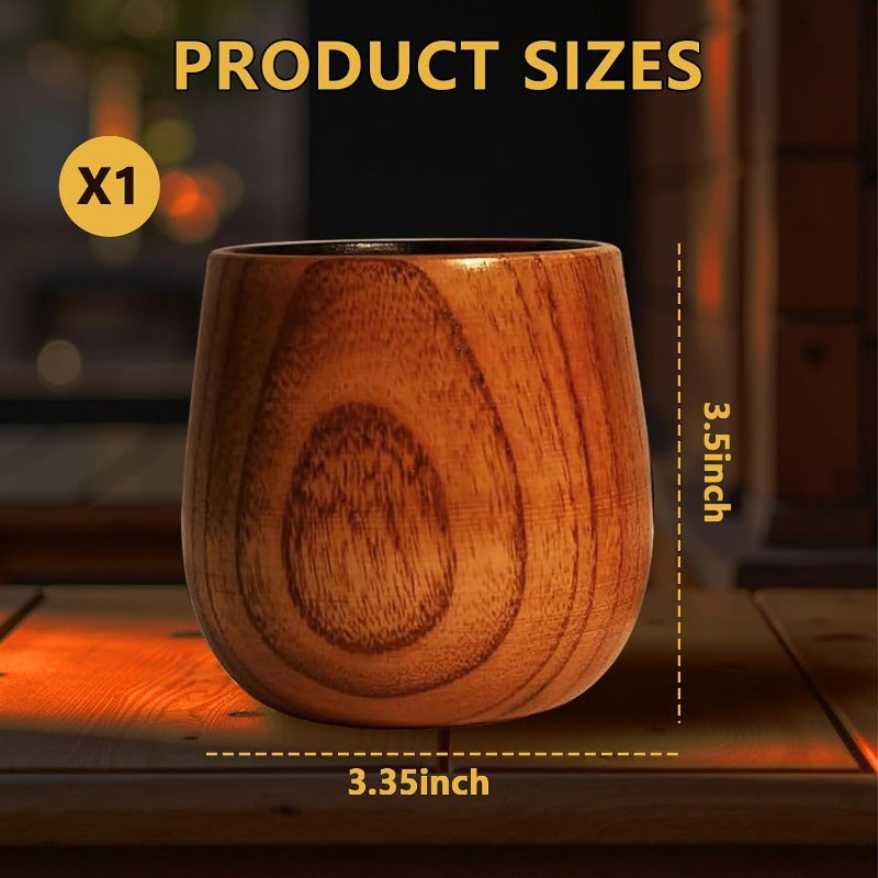 Handcrafted Charred Oak Tumbler