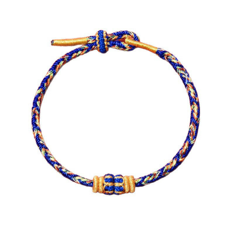 Buddha Stones Koi Fish Luck Hand-Woven String Bracelet - image 27