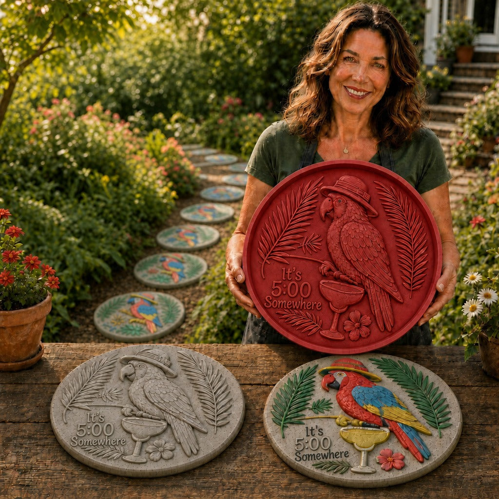 Garden Art Stepping Stone Mold