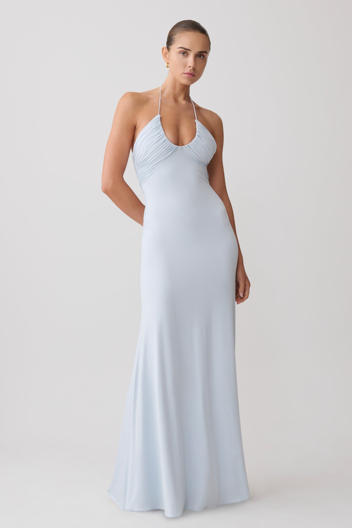 Maxi Dress - Pale Blue
