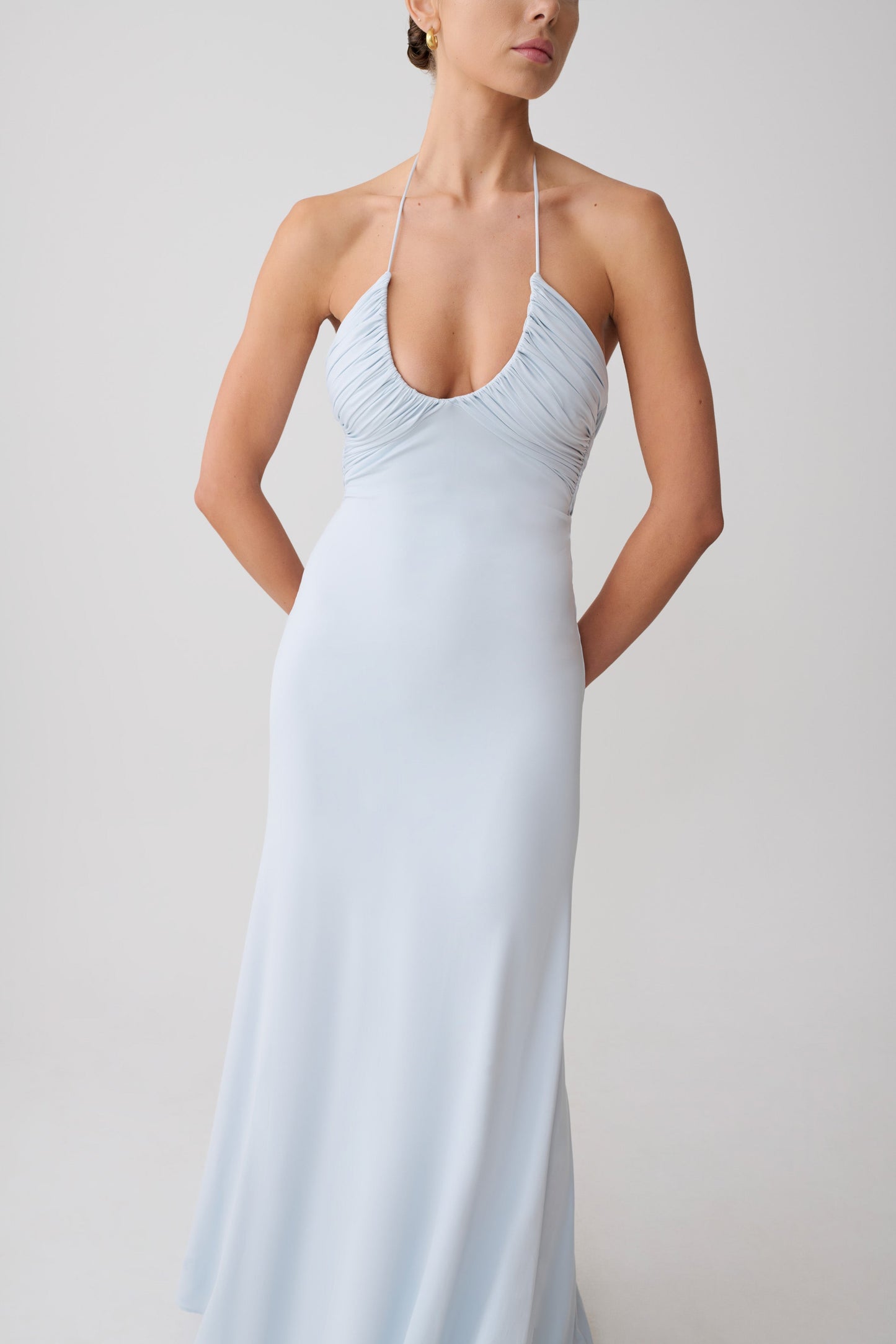 Maxi Dress - Pale Blue