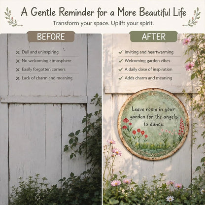 Garden Blessing Wall Sign