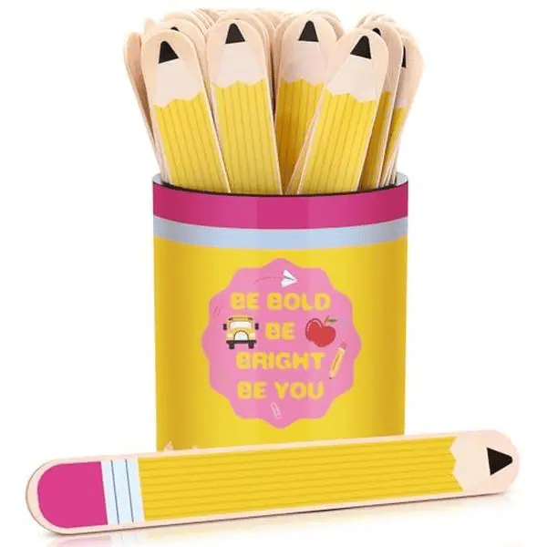👩‍🏫121/101 Pcs Back to School Teacher Gift Flip Name Sticks Set with Storage Cup,Student Name Sticks with Metal Buckets & Stickers – Classroom Management & Student Grouping Tool for Teachers - Cow Prin / 101 Pcs