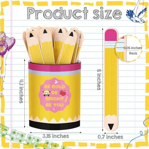 👩‍🏫121/101 Pcs Back to School Teacher Gift Flip Name Sticks Set with Storage Cup,Student Name Sticks with Metal Buckets & Stickers – Classroom Management & Student Grouping Tool for Teachers - Cow Prin / 101 Pcs