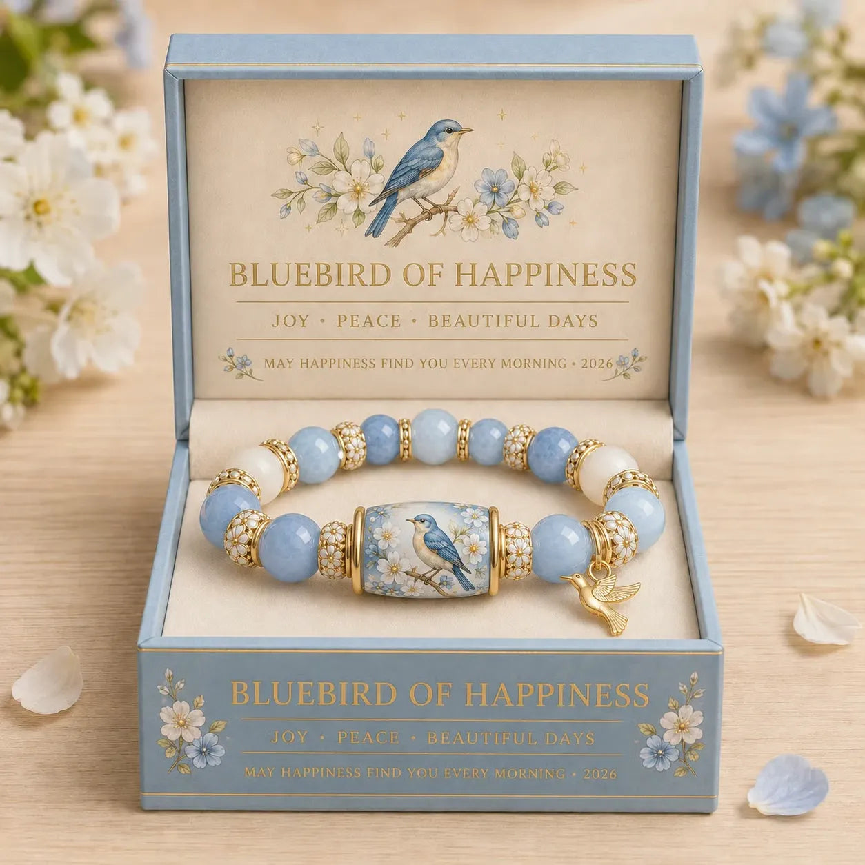 🏆Last Day Promo: 49% OFF - 💝2026 Limited Edition Blessing Birds Bracelet with Premium Gift Box