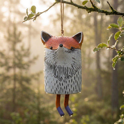 Handmade Whimsical Animal Wind Chime Ornaments