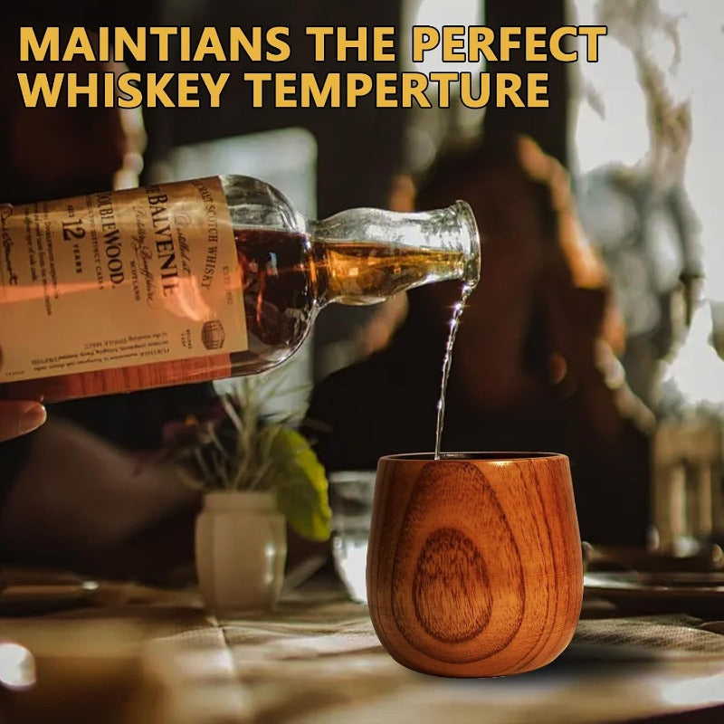 Handcrafted Charred Oak Tumbler