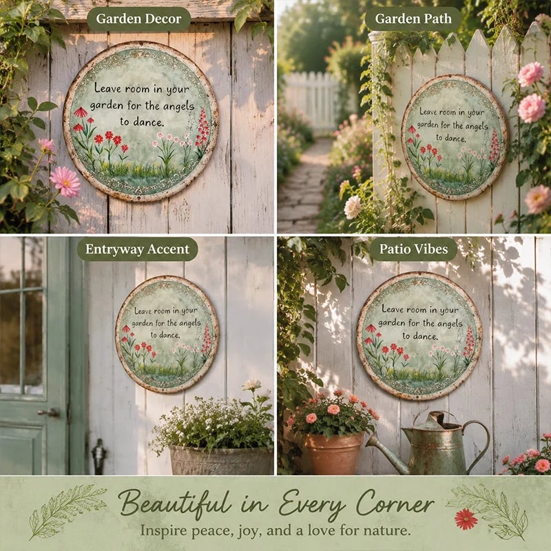 Garden Blessing Wall Sign