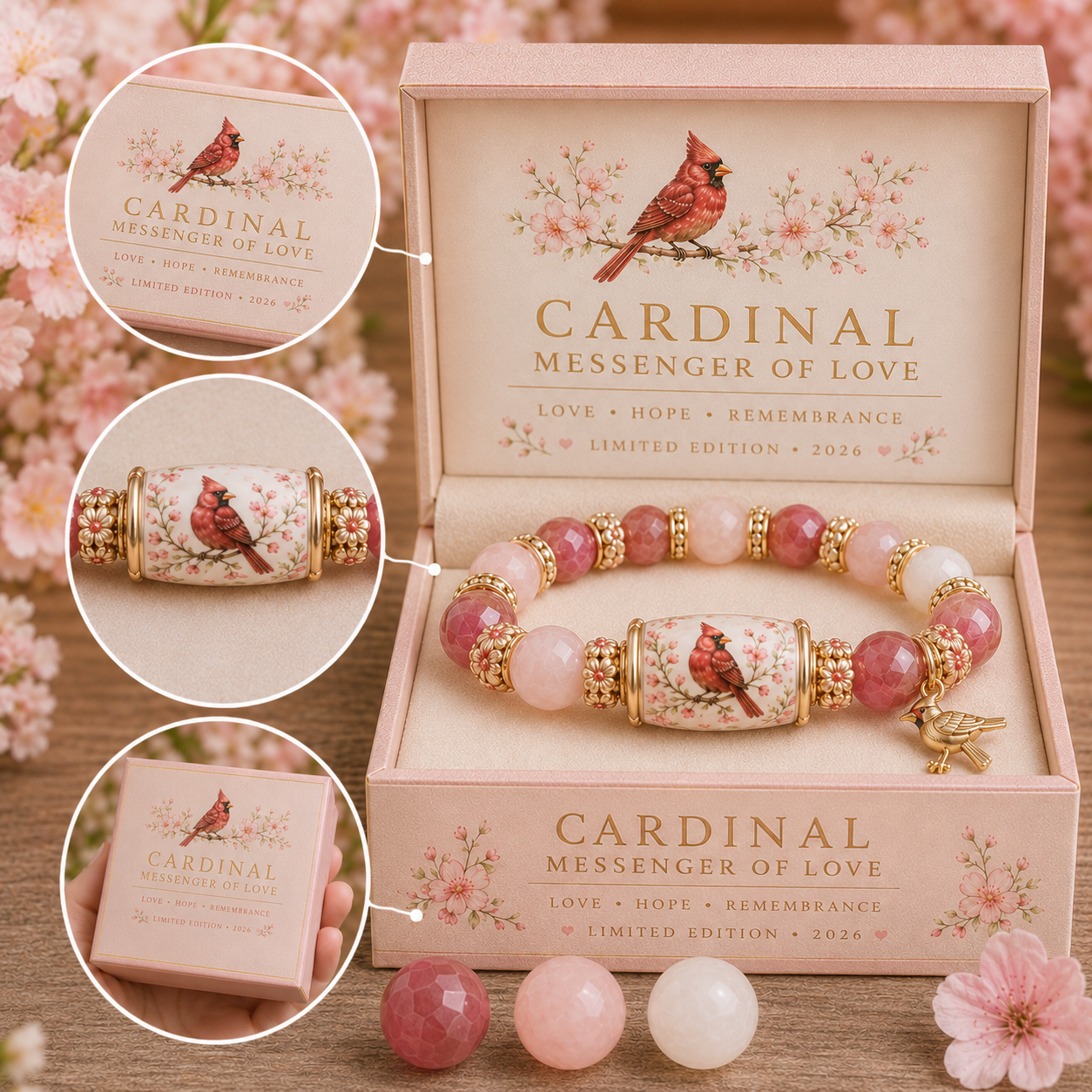 🏆Last Day Promo: 49% OFF - 💝2026 Limited Edition Blessing Birds Bracelet with Premium Gift Box