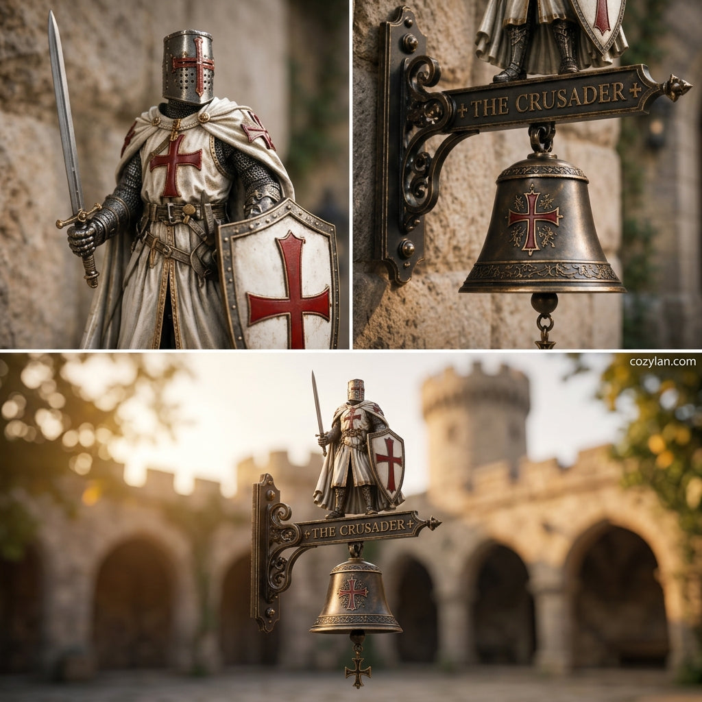 ⚔️ Knights Templar Crusader Bell