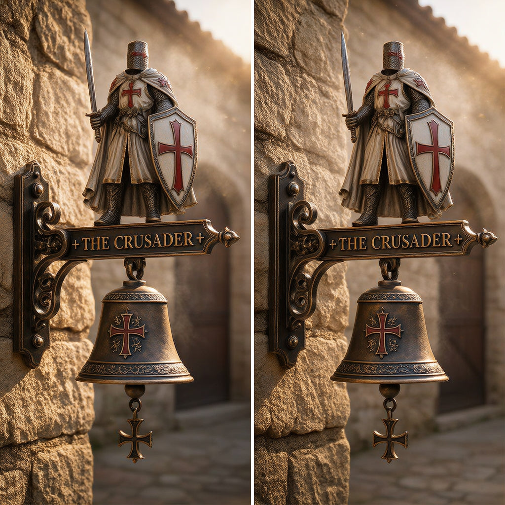 ⚔️ Knights Templar Crusader Bell