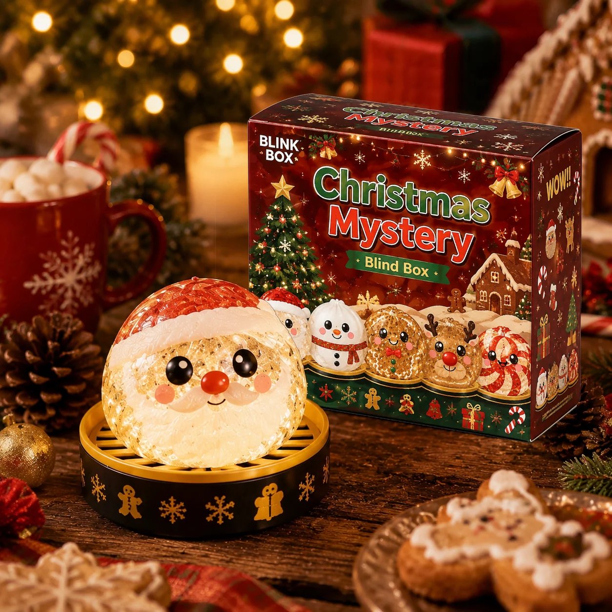 🎄🎅Christmas Squishy Dumplings Mystery Blind Box