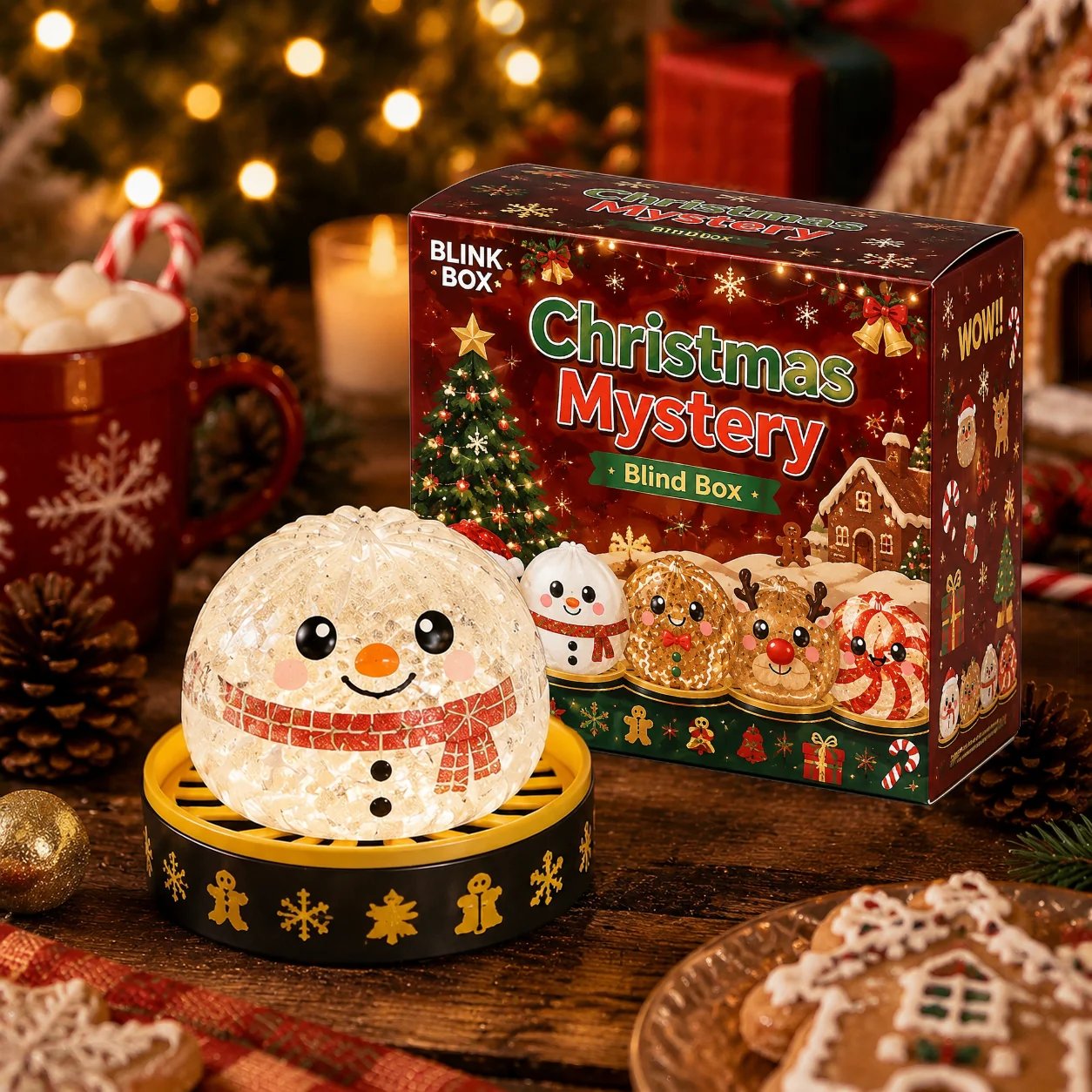 🎄🎅Christmas Squishy Dumplings Mystery Blind Box