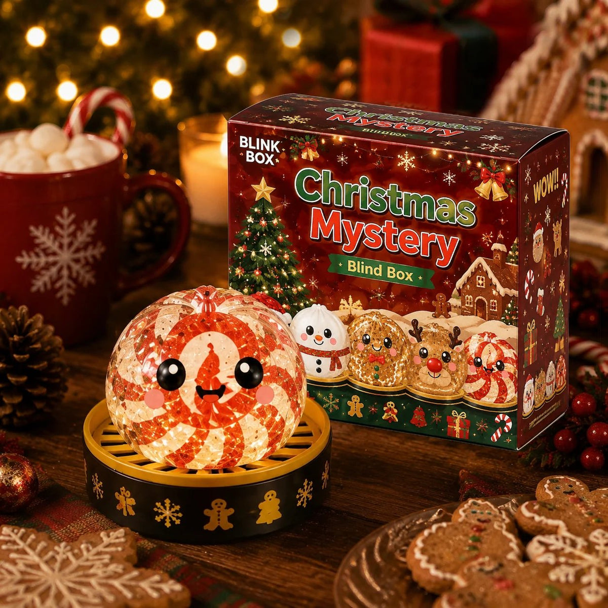 🎄🎅Christmas Squishy Dumplings Mystery Blind Box