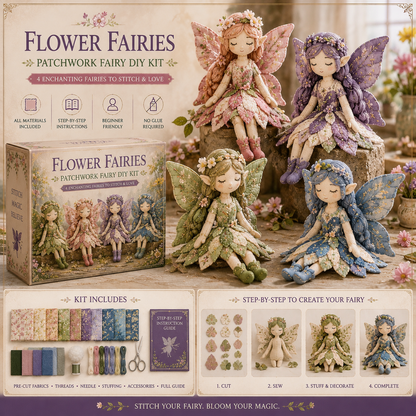 🎁FLASH SALEA✨Fairy Patchwork DIY Collection