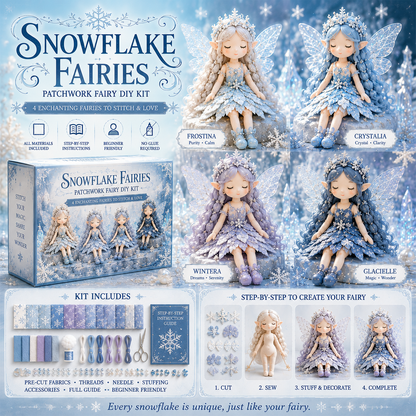 🎁FLASH SALEA✨Fairy Patchwork DIY Collection