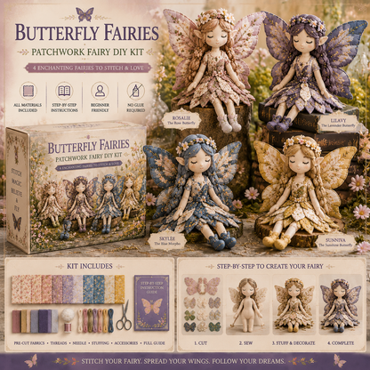 🎁FLASH SALEA✨Fairy Patchwork DIY Collection