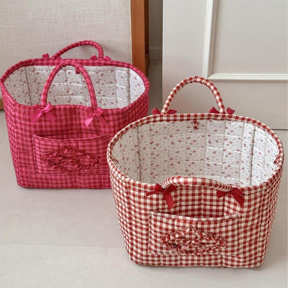 💕Hot sale 49% OFF💖🌸🧺 Floral Foldable Storage Basket — Stylish, Practical & Space-Saving 🌸