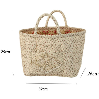 💕Hot sale 49% OFF💖🌸🧺 Floral Foldable Storage Basket — Stylish, Practical & Space-Saving 🌸