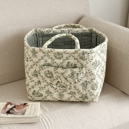 💕Hot sale 49% OFF💖🌸🧺 Floral Foldable Storage Basket — Stylish, Practical & Space-Saving 🌸