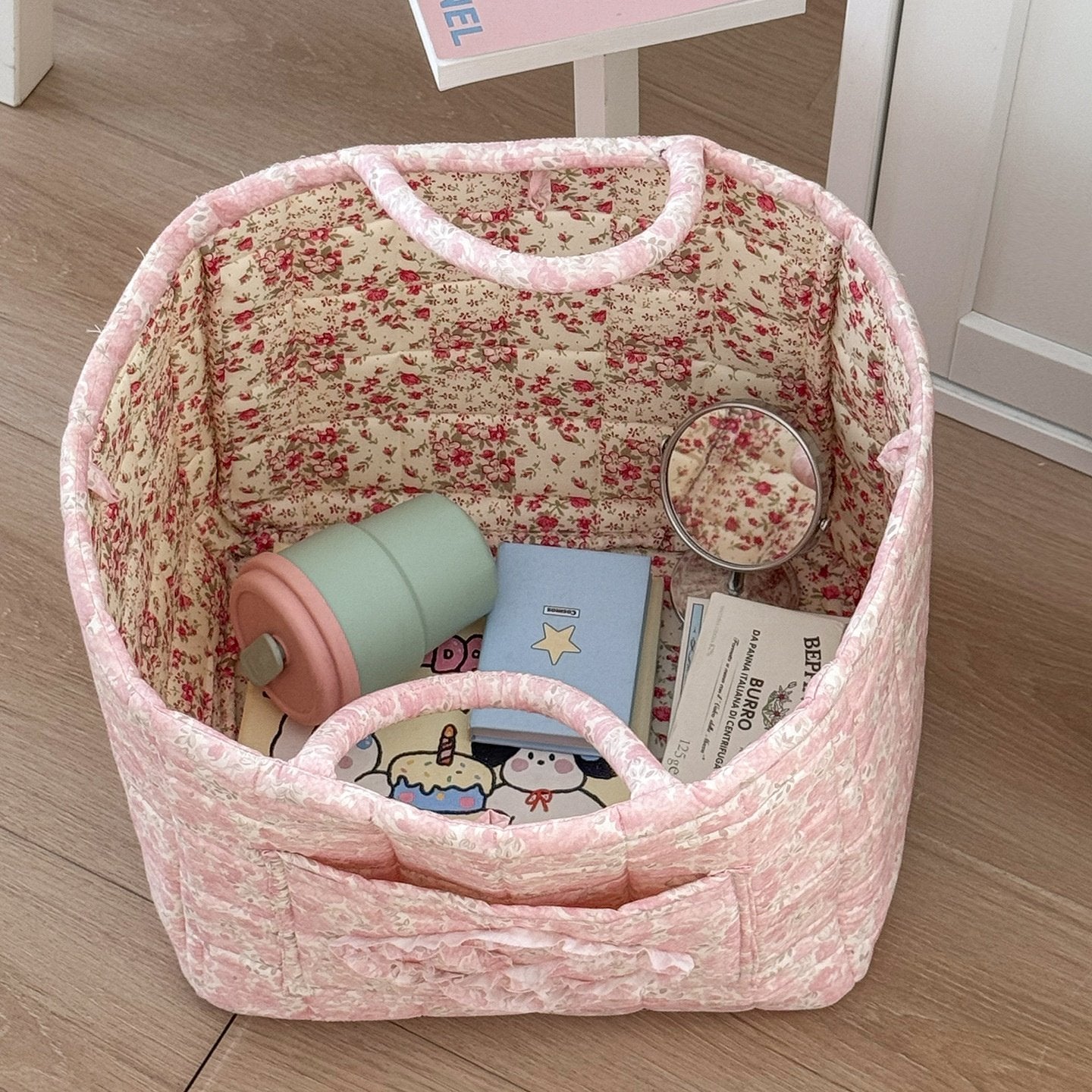 💕Hot sale 49% OFF💖🌸🧺 Floral Foldable Storage Basket — Stylish, Practical & Space-Saving 🌸
