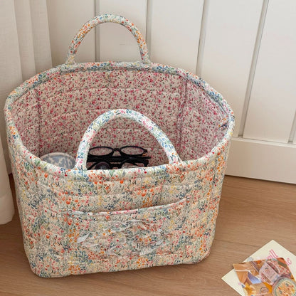 💕Hot sale 49% OFF💖🌸🧺 Floral Foldable Storage Basket — Stylish, Practical & Space-Saving 🌸