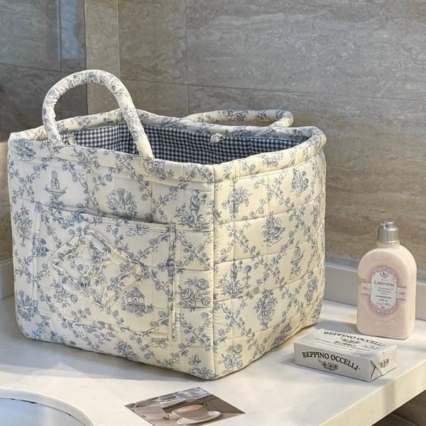 💕Hot sale 49% OFF💖🌸🧺 Floral Foldable Storage Basket — Stylish, Practical & Space-Saving 🌸