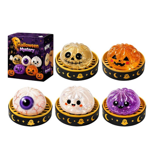 Halloween Ghost Squeeze Fun - Five-Piece Set