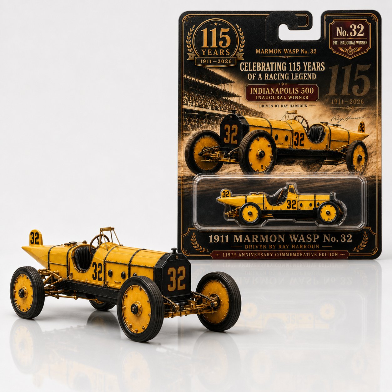 🏁 Legacy of Victory | 1911 Marmon Wasp No. 32 Commemorative Edition