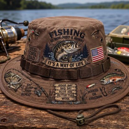 🔥Last Day 49% OFF - 🎣Fishing Is a Way of Life Bucket Hat