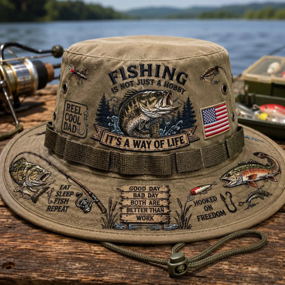 🔥Last Day 49% OFF - 🎣Fishing Is a Way of Life Bucket Hat