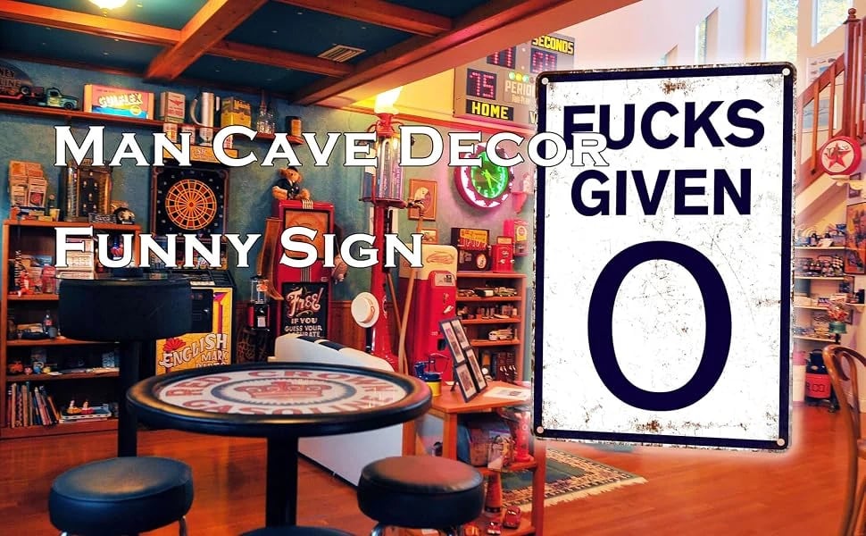 0 Given Funny Metal Signs