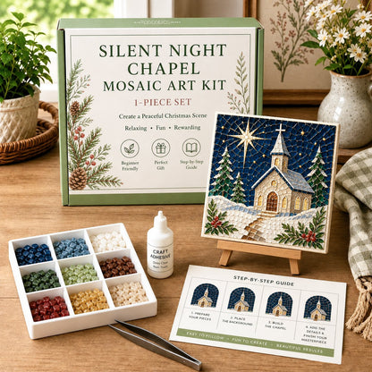💥 LAST DAY 49% OFF - Nativity Sea Glass Art Kit