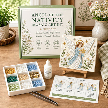 💥 LAST DAY 49% OFF - Nativity Sea Glass Art Kit