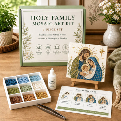 💥 LAST DAY 49% OFF - Nativity Sea Glass Art Kit