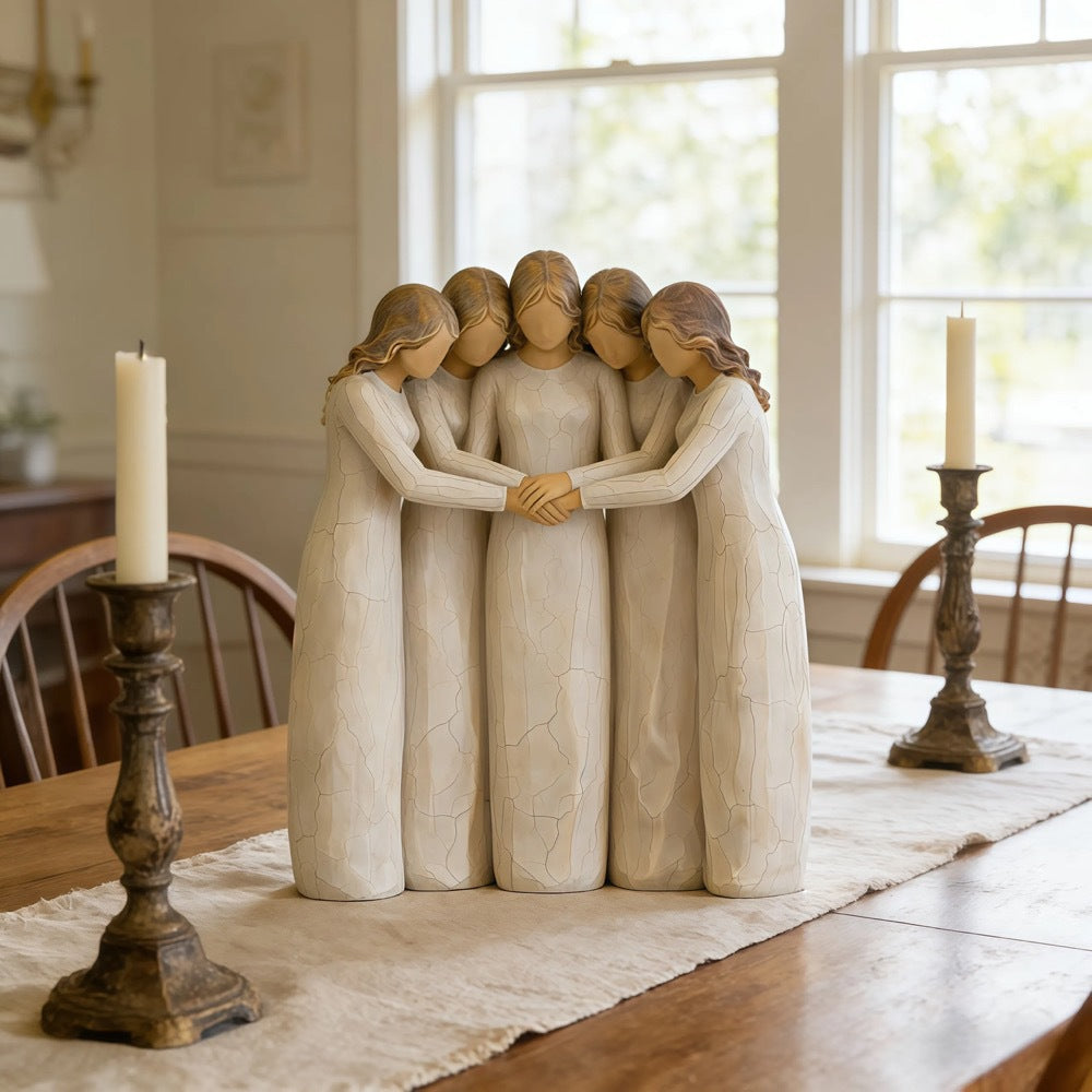 Celebrating Friendships Sisters Sculpture — A Symbol of Intimacy