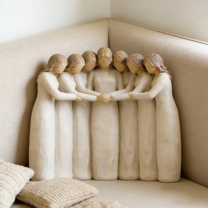 Celebrating Friendships Sisters Sculpture — A Symbol of Intimacy
