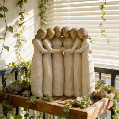 Celebrating Friendships Sisters Sculpture — A Symbol of Intimacy
