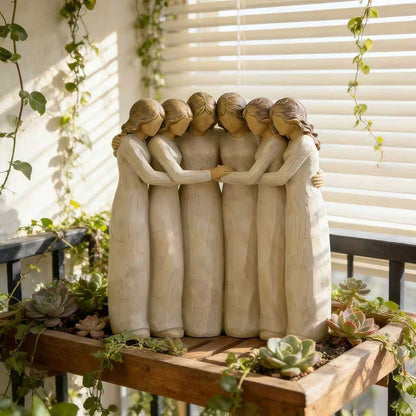 Celebrating Friendships Sisters Sculpture — A Symbol of Intimacy