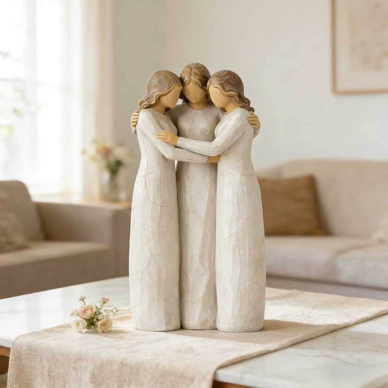 Celebrating Friendships Sisters Sculpture — A Symbol of Intimacy