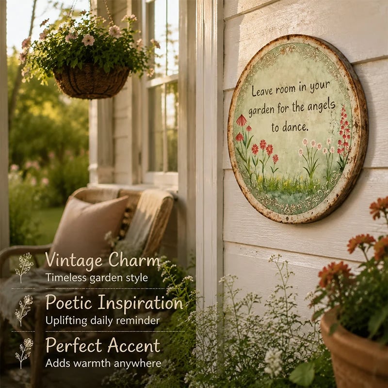 Garden Blessing Wall Sign