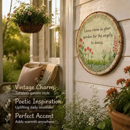 Garden Blessing Wall Sign