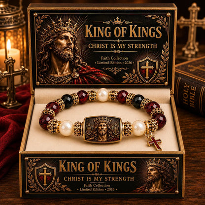 ✝️ Limited Edition Faith Bracelet Collection 2026 | 5 Sacred Designs, Comfortable Stretch Fit & Matching Devotional Gift Box 👑🕊️✨