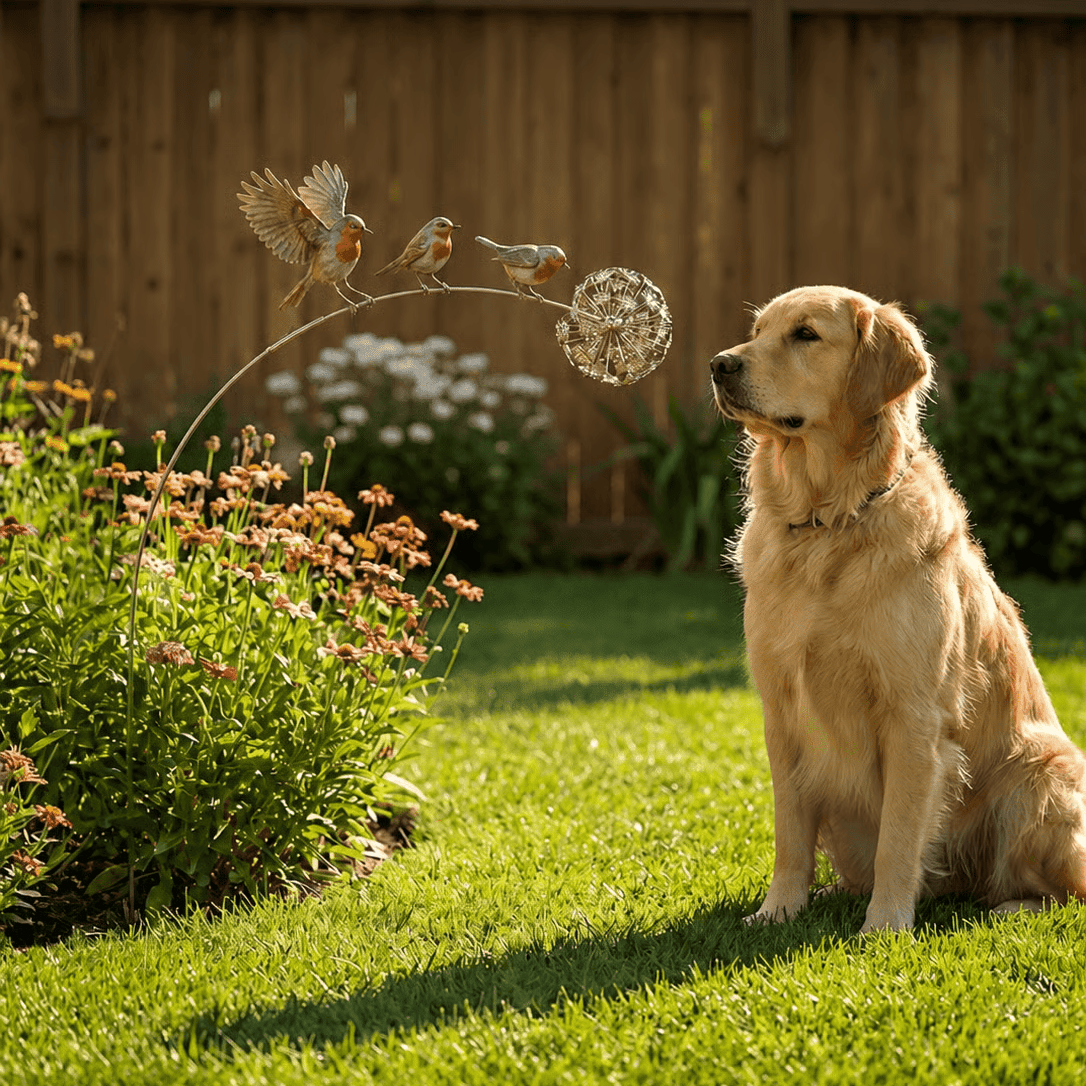 🎁Hot Sale 70% OFF🔥Robin Memorial Garden Stake – “Loved Ones Are Near”