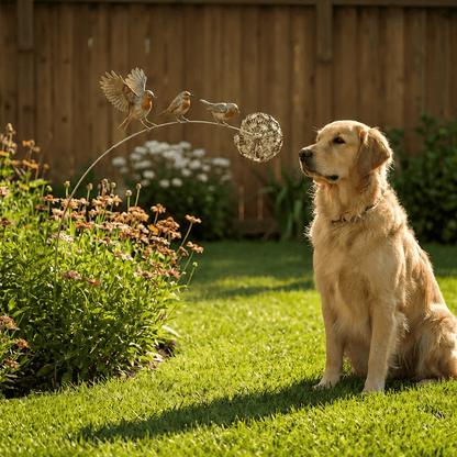 🎁Hot Sale 70% OFF🔥Robin Memorial Garden Stake – “Loved Ones Are Near”
