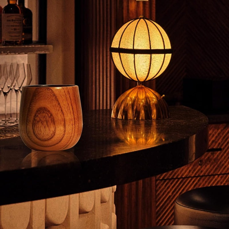 Handcrafted Charred Oak Tumbler